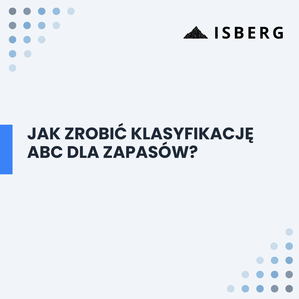Jak zrobić klasyfikację ABC dla zapasów