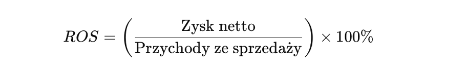 ROS wzór