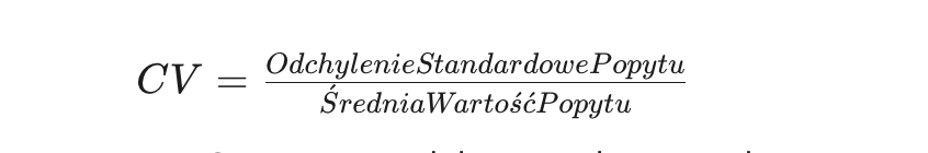 Współczynnik zmienności wzór