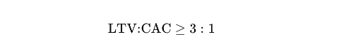 współczynnik LTV vs CAC