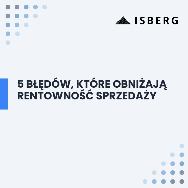 błędy obniżające rentowność