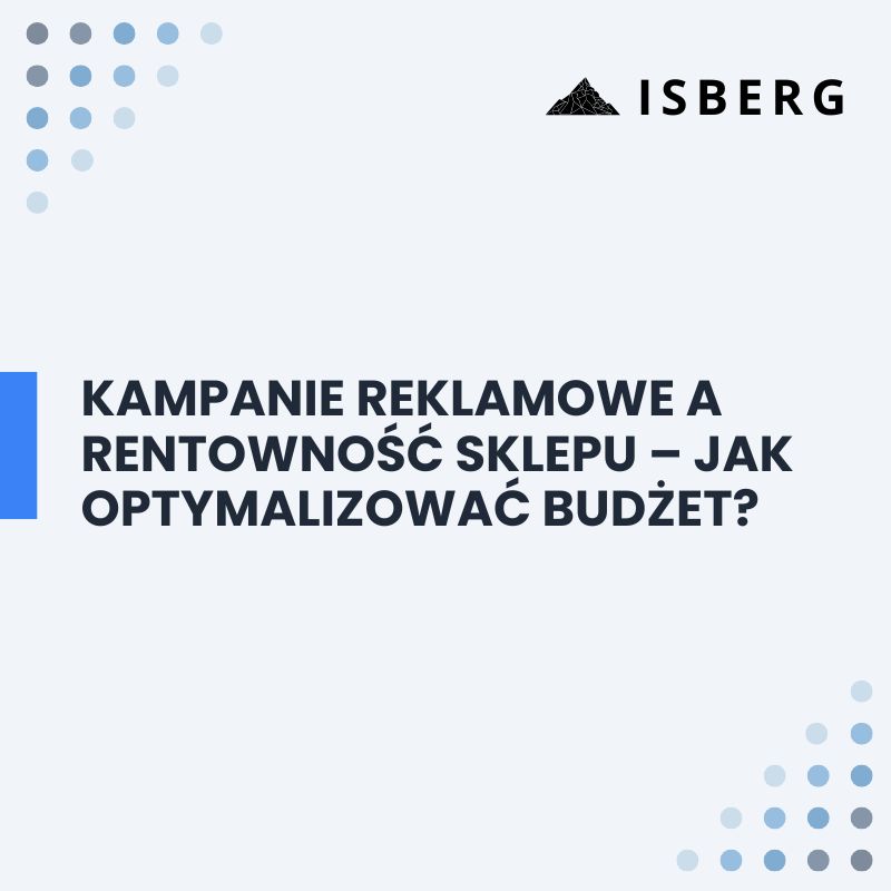budżet kampanii reklamowej a rentowność sklepu internetowego