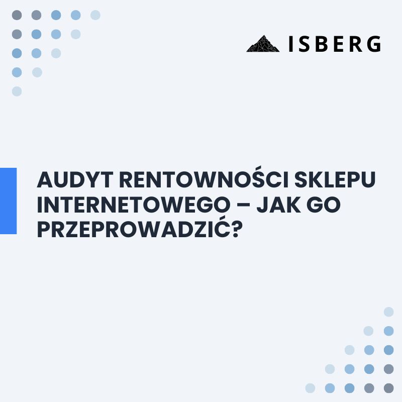 audyt rentowności sklepu internetowego